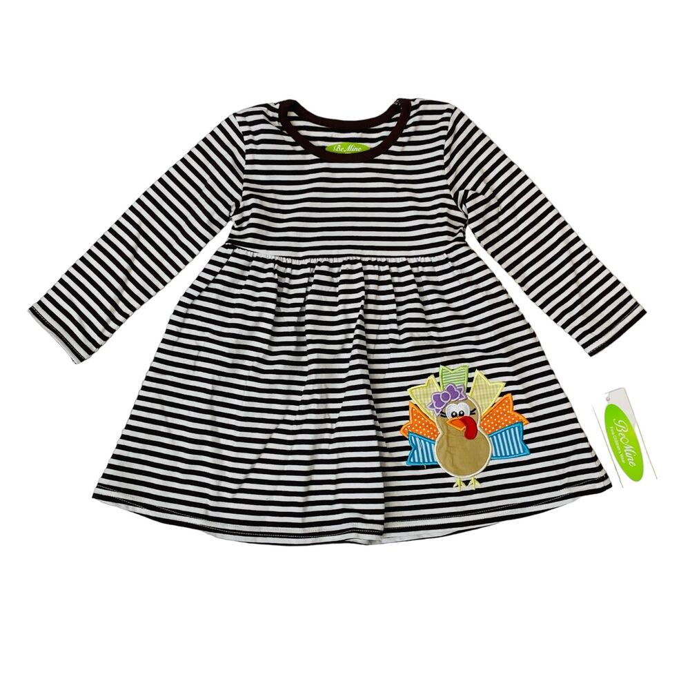 NWT Be Mine Size 18M Turkey Applique Dress